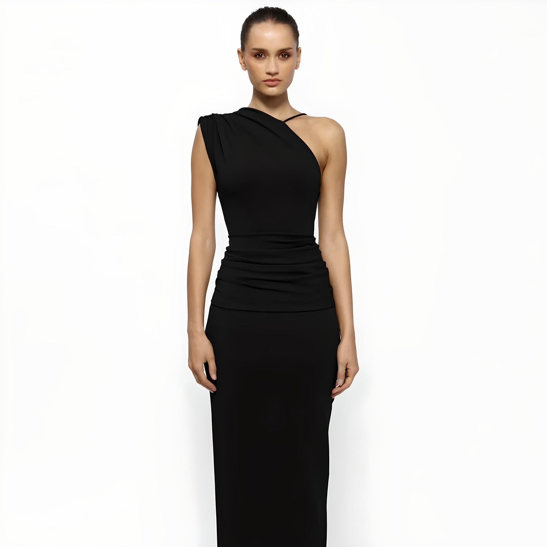 EFFIE KATS Womens Greer Gown Black, WOMENS DRESSES, EFFIE KATS, Elwood 101