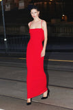 EFFIE KATS Womens Havilland Gown - Cherry Red