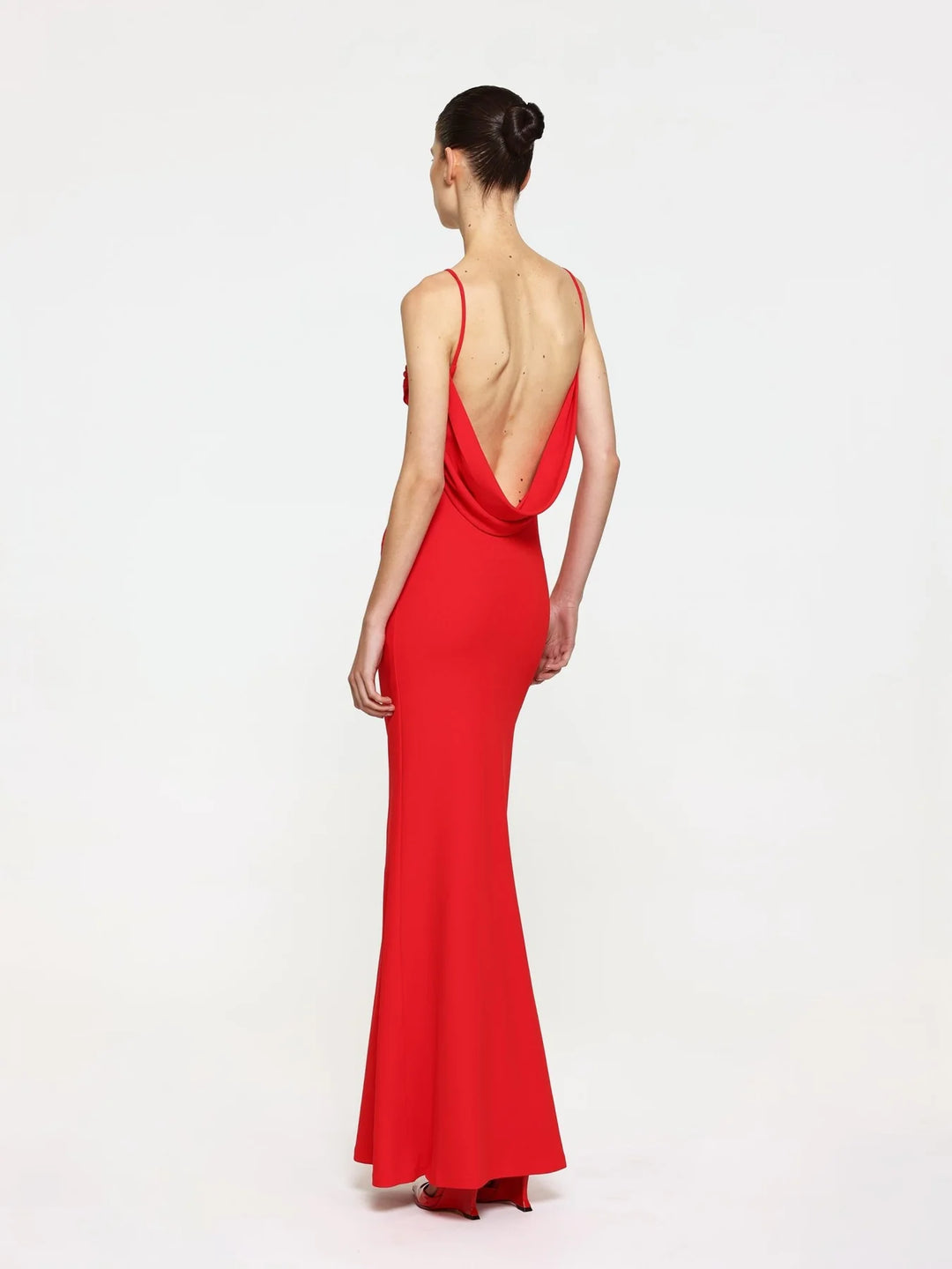 EFFIE KATS Womens Havilland Gown - Cherry Red, WOMENS DRESSES, EFFIE KATS, Elwood 101