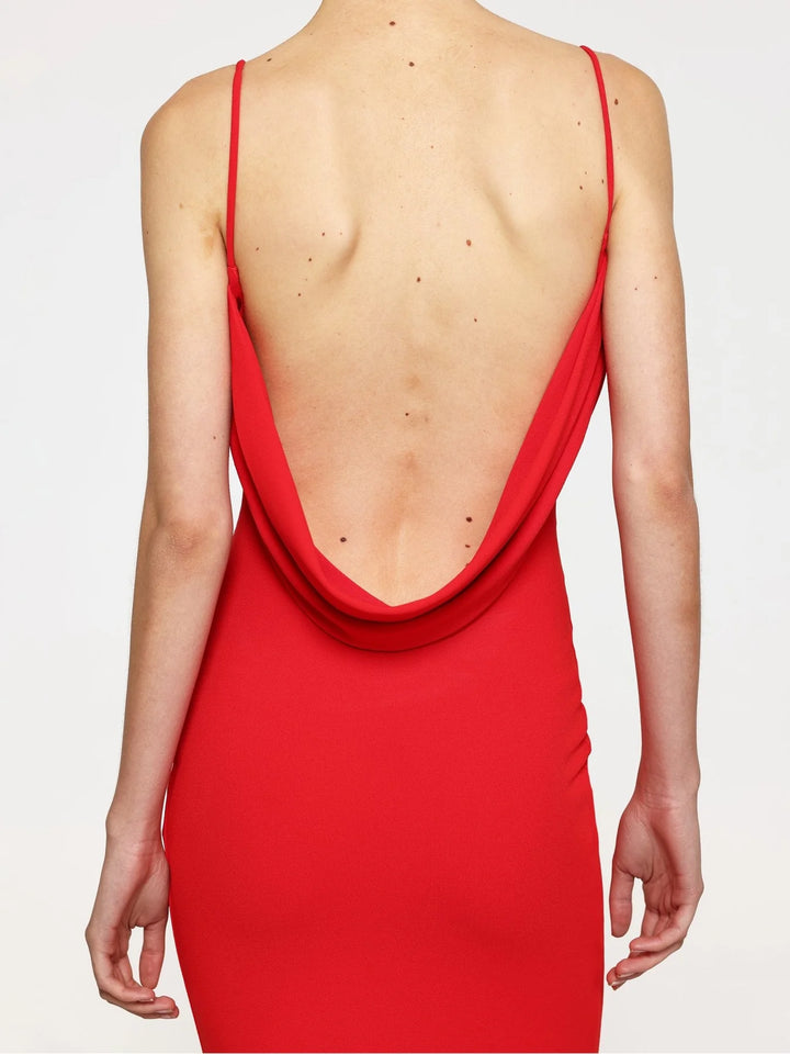 EFFIE KATS Womens Havilland Gown - Cherry Red, WOMENS DRESSES, EFFIE KATS, Elwood 101