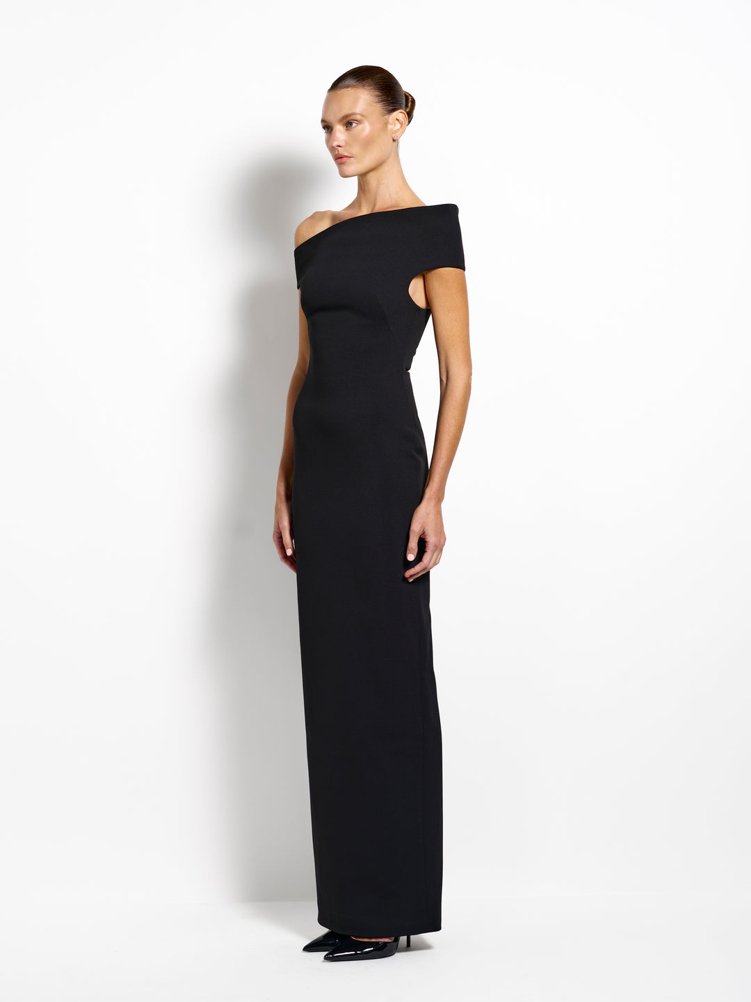 EFFIE KATS Womens Hayes Gown in Black, WOMENS DRESSES, EFFIE KATS, Elwood 101