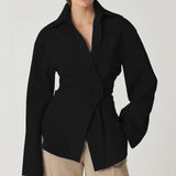 EFFIE KATS Womens Kalisha Shirt - Black, WOMENS TOPS & SHIRTS, EFFIE KATS, Elwood 101