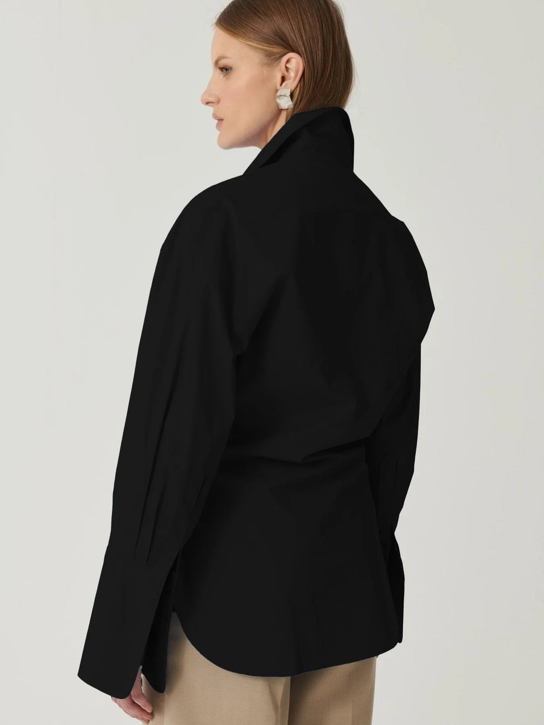 EFFIE KATS Womens Kalisha Shirt - Black, WOMENS TOPS & SHIRTS, EFFIE KATS, Elwood 101