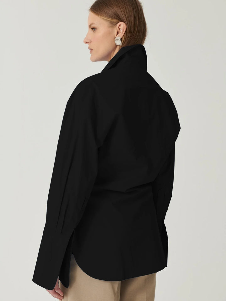 EFFIE KATS Womens Kalisha Shirt - Black, WOMENS TOPS & SHIRTS, EFFIE KATS, Elwood 101