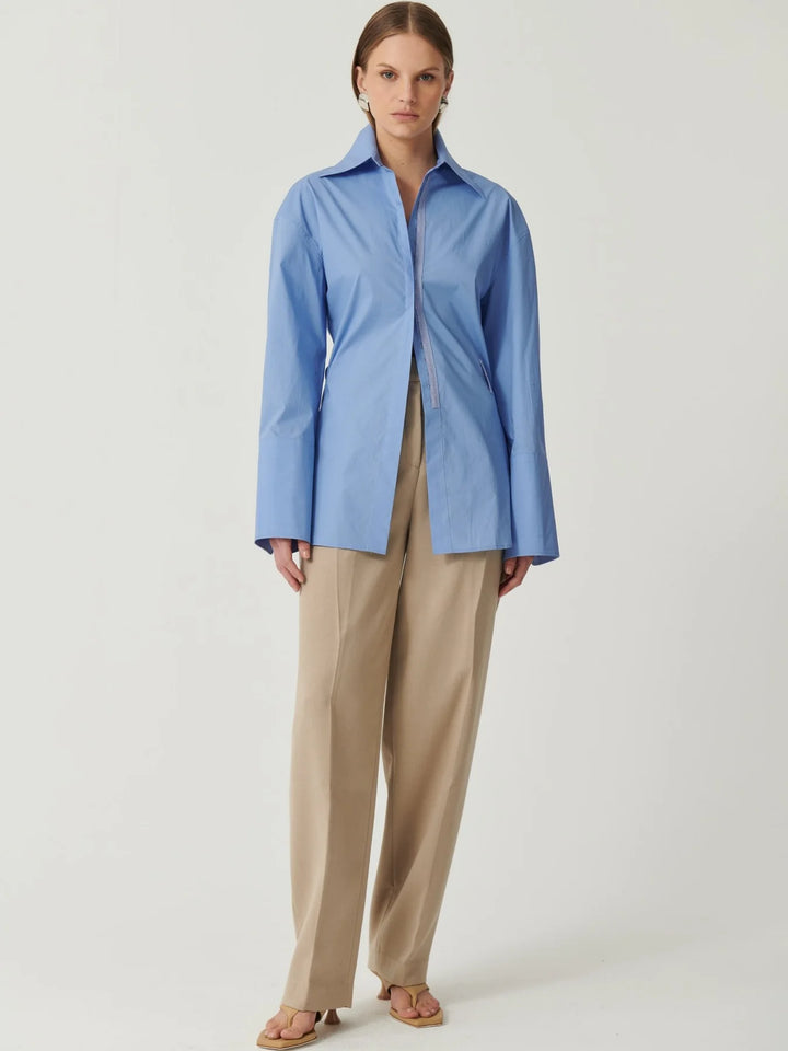EFFIE KATS Womens Kalisha Shirt - Blue, WOMENS TOPS & SHIRTS, EFFIE KATS, Elwood 101