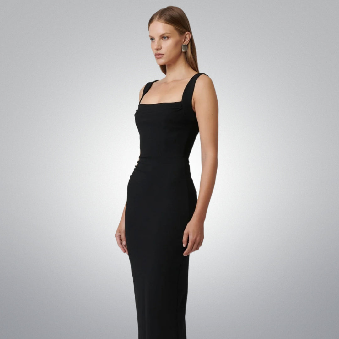 EFFIE KATS Womens Marbella Gown - Black, WOMENS DRESSES, EFFIE KATS, Elwood 101