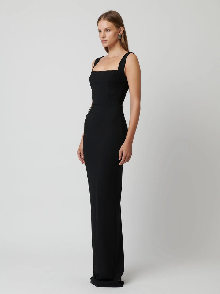 EFFIE KATS Womens Marbella Gown - Black, WOMENS DRESSES, EFFIE KATS, Elwood 101