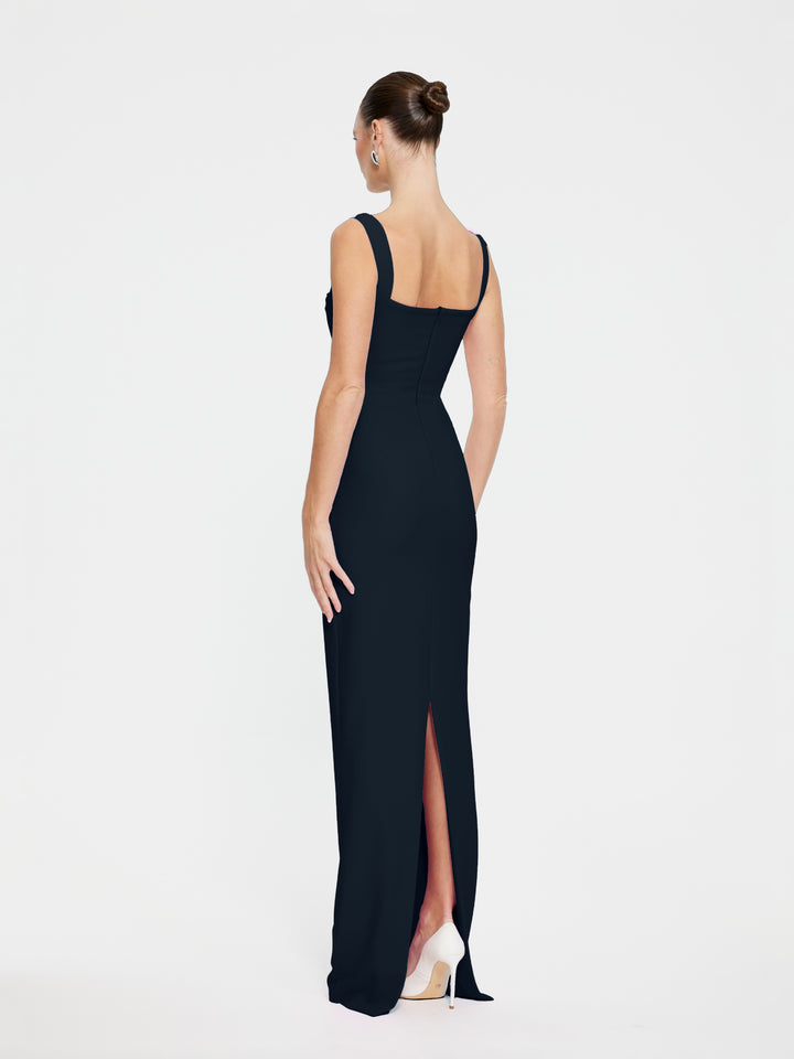 EFFIE KATS Womens Marbella Gown Ink