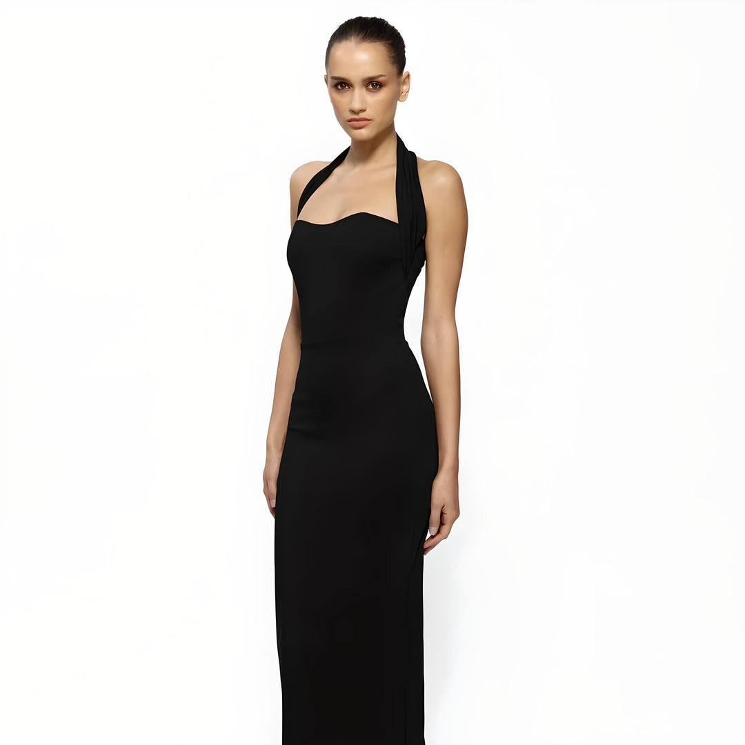 EFFIE KATS Womens Marian Gown Black, WOMENS DRESSES, EFFIE KATS, Elwood 101