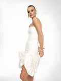 EFFIE KATS Womens Milla Mini Dress - Ivory, WOMENS DRESSES, EFFIE KATS, Elwood 101