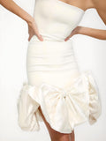 EFFIE KATS Womens Milla Mini Dress - Ivory, WOMENS DRESSES, EFFIE KATS, Elwood 101