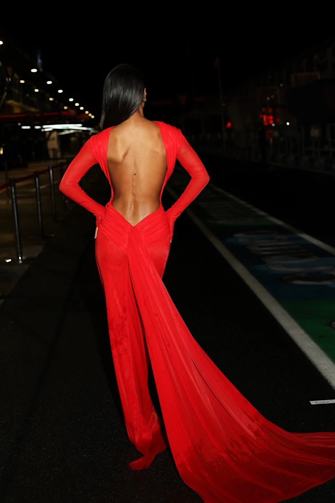 EFFIE KATS Womens Monaco Gown - Red, WOMENS DRESSES, EFFIE KATS, Elwood 101