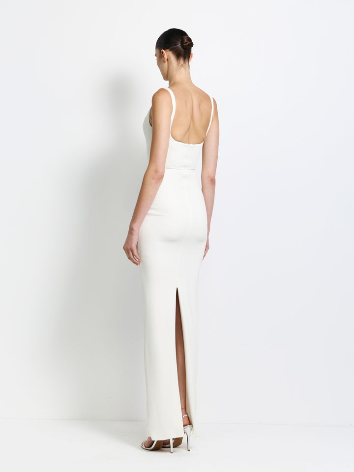 EFFIE KATS Womens Pearl Gown in Ivory