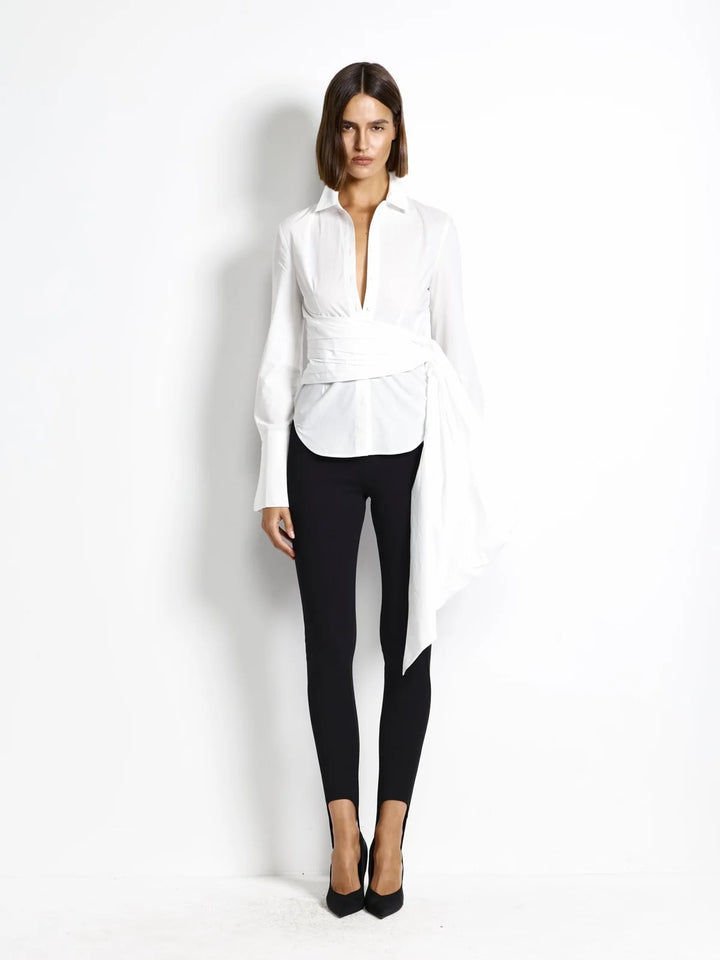 EFFIE KATS Womens Phillipa Shirt in White