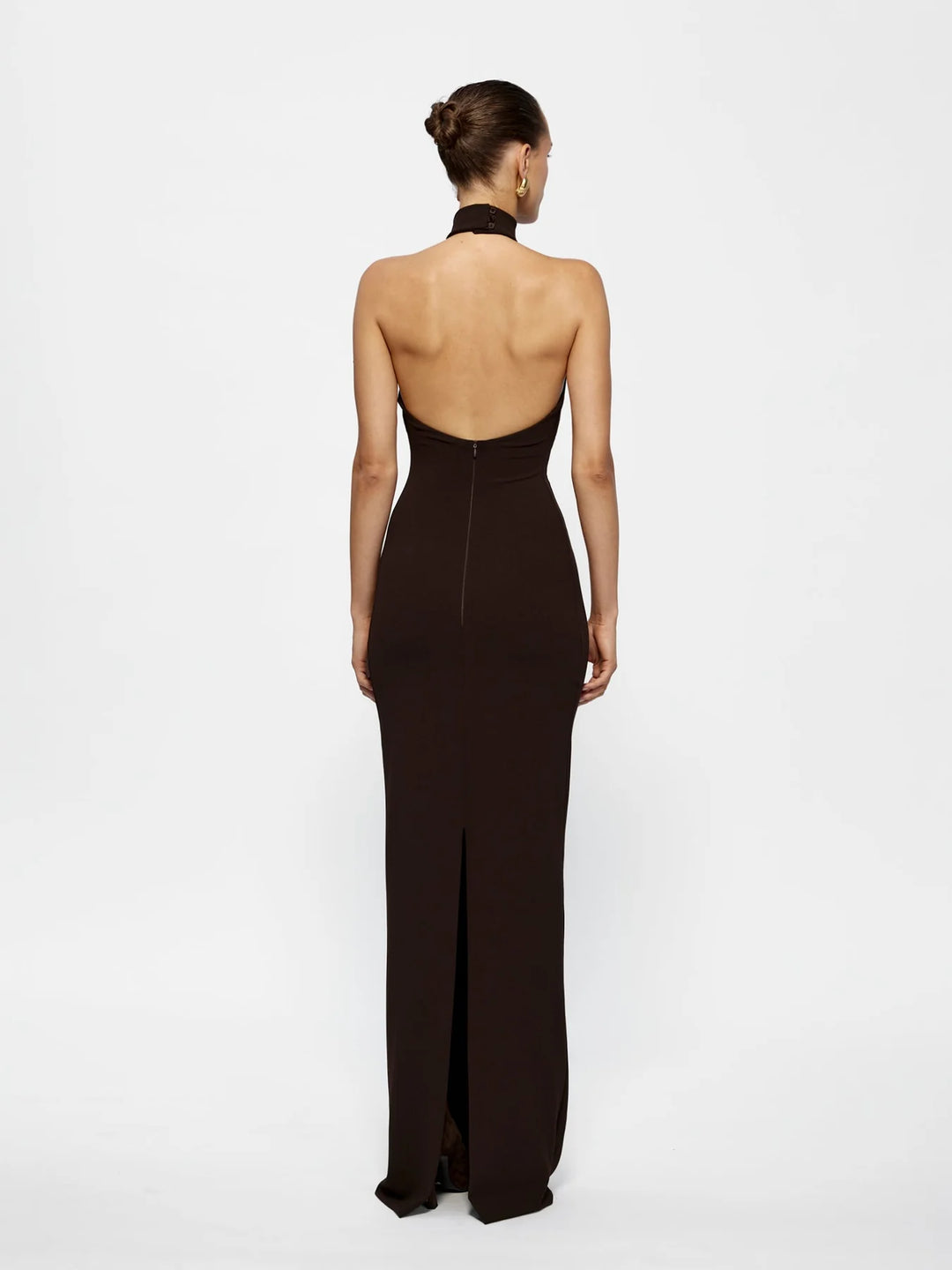 EFFIE KATS Womens Rhi Gown - Coffee, WOMENS DRESSES, EFFIE KATS, Elwood 101