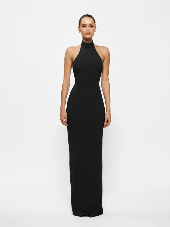 EFFIE KATS Womens Rhi Gown in Black