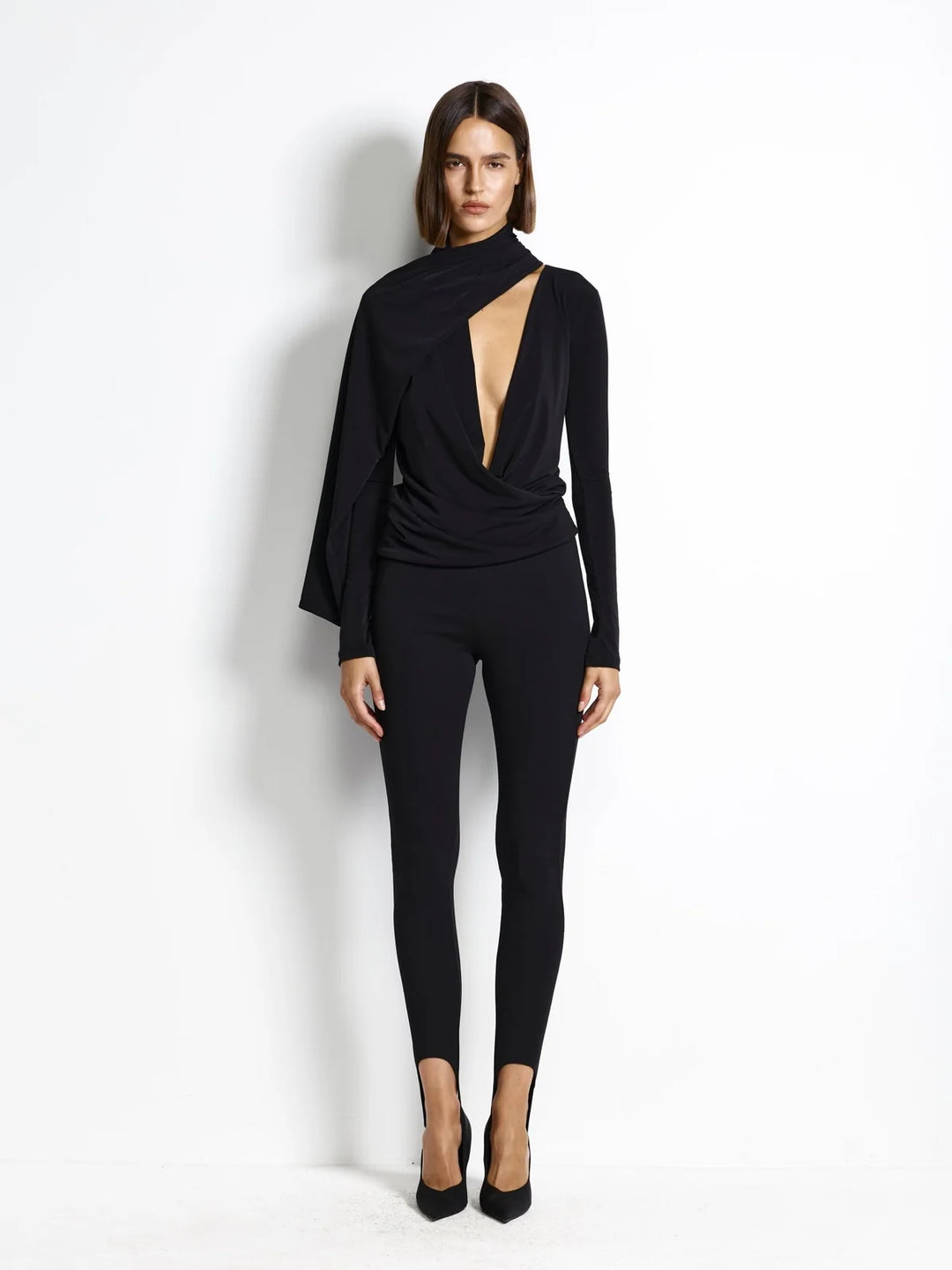 EFFIE KATS Womens Spencer Pant in Black