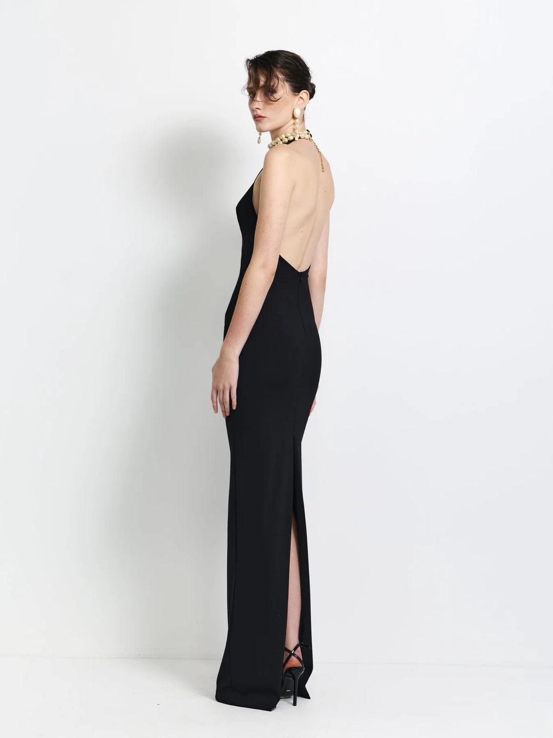 EFFIE KATS Womens Starla Gown in Black