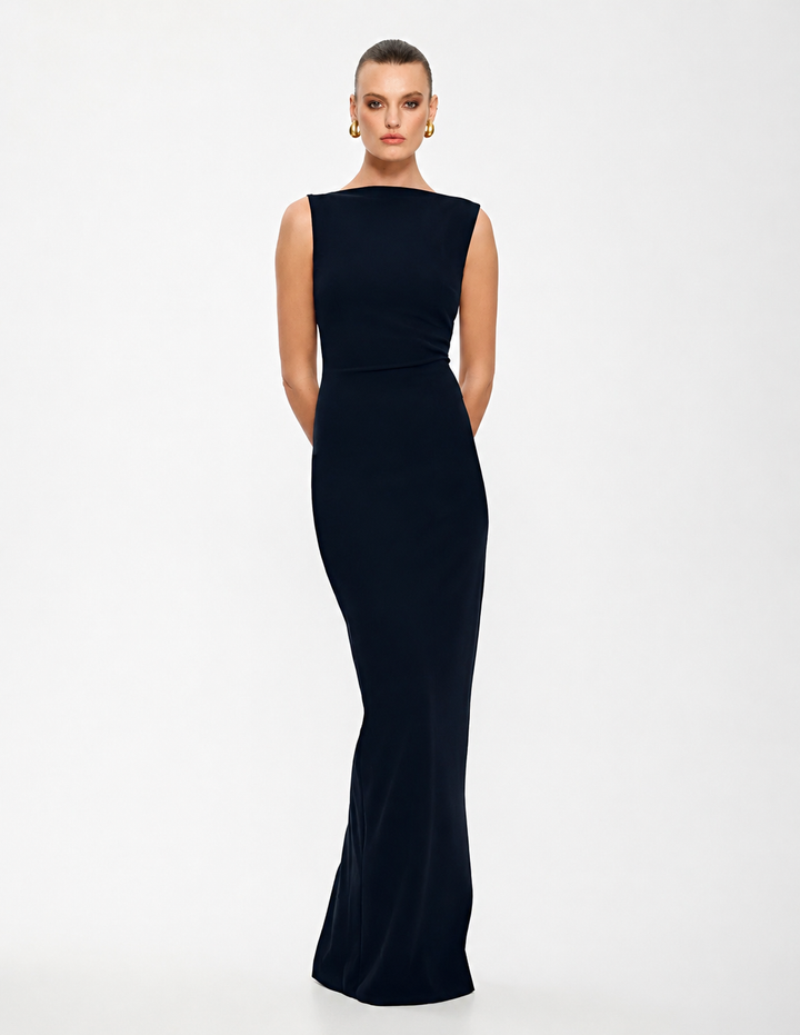 EFFIE KATS Womens Verona Gown in Ink, WOMENS DRESSES, EFFIE KATS, Elwood 101