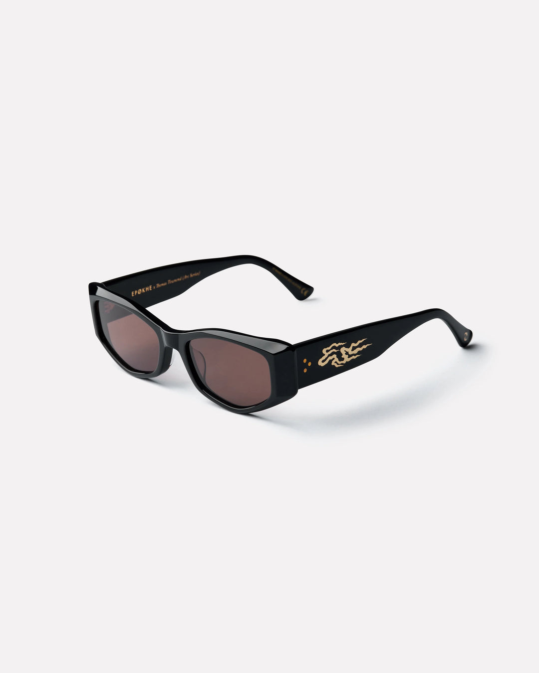 EPOKHE Guilty x Thomas Townend Sunglasses- Black Polished /Bronze, SUNGLASSES UNISEX, EPOKHE, Elwood 101