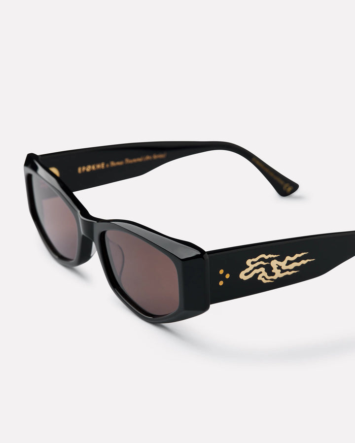 EPOKHE Guilty x Thomas Townend Sunglasses- Black Polished /Bronze, SUNGLASSES UNISEX, EPOKHE, Elwood 101