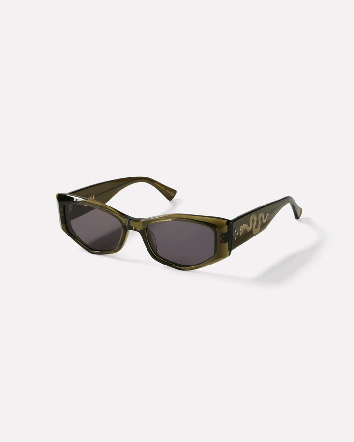 EPOKHE Guilty - Army Green Polished / Black, SUNGLASSES UNISEX, EPOKHE, Elwood 101