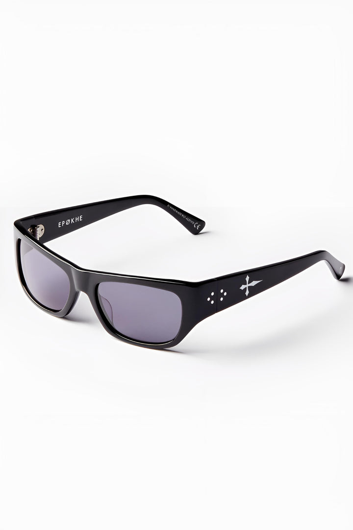 EPOKHE Memphis Sunglasses Black Polished / Black