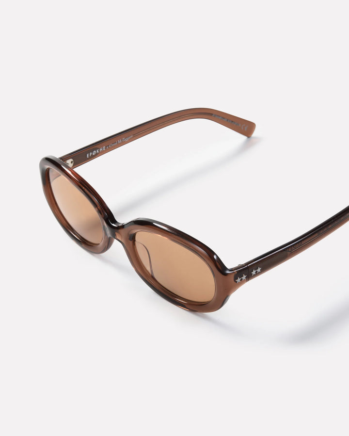 EPOKHE Superstar - Brown Polished / Brown, SUNGLASSES UNISEX, EPOKHE, Elwood 101