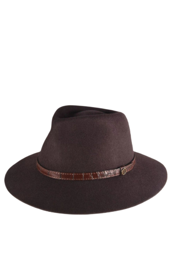 Fallen Broken Street THE DINGO  HAT CHOCOLATE, MENS AND WOMENS HATS, FALLEN BROKEN STREET, Elwood 101