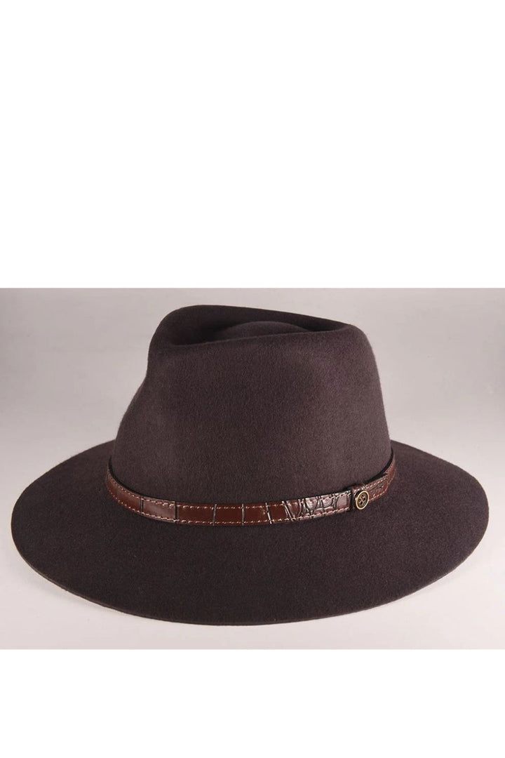 Fallen Broken Street THE DINGO  HAT CHOCOLATE, MENS AND WOMENS HATS, FALLEN BROKEN STREET, Elwood 101