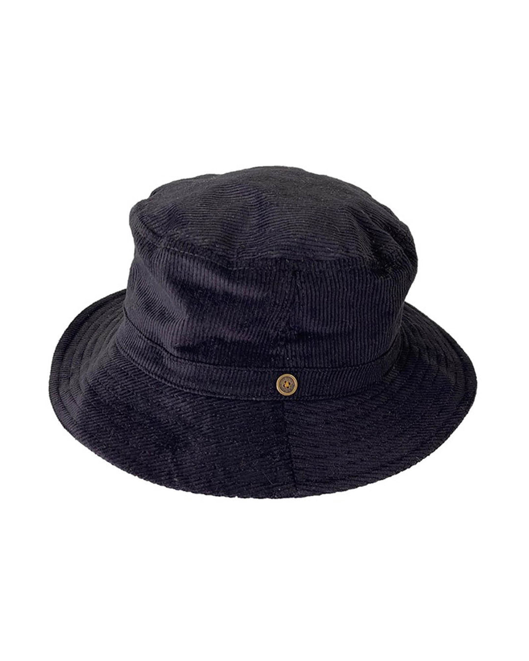 Fallen Broken Street THE SATURDAY BLACK CORDUROY BUCKET HAT, MENS AND WOMENS HATS, FALLEN BROKEN STREET, Elwood 101