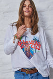HAMMILL & CO Womens Miami Long Sleeve Tee - White, WOMENS TEES & TANKS, CAT HAMMILL, Elwood 101