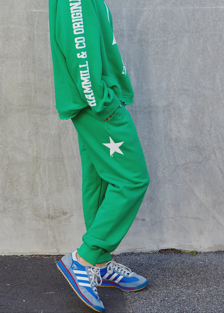 HAMMILL & CO Womens Originals Track Pants in Green