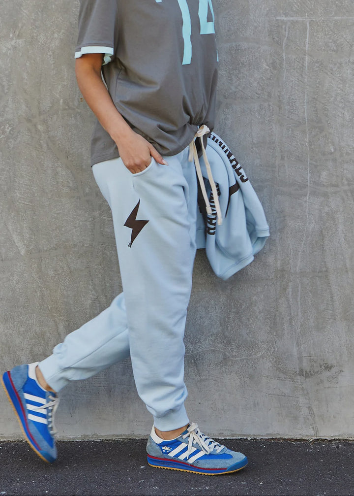 HAMMILL & CO Womens Vintage Western Track Pant in Powder Blue, WOMENS TRACK PANTS, CAT HAMMILL, Elwood 101