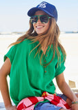 HAMMILL & CO Womens Island Soul Emerald Shirt, WOMENS TOPS & SHIRTS, CAT HAMMILL, Elwood 101