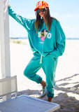 HAMMILL & CO Womens 1970 Beach Vintage Sweat - Faded Jade, WOMENS KNITS & SWEATERS, CAT HAMMILL, Elwood 101