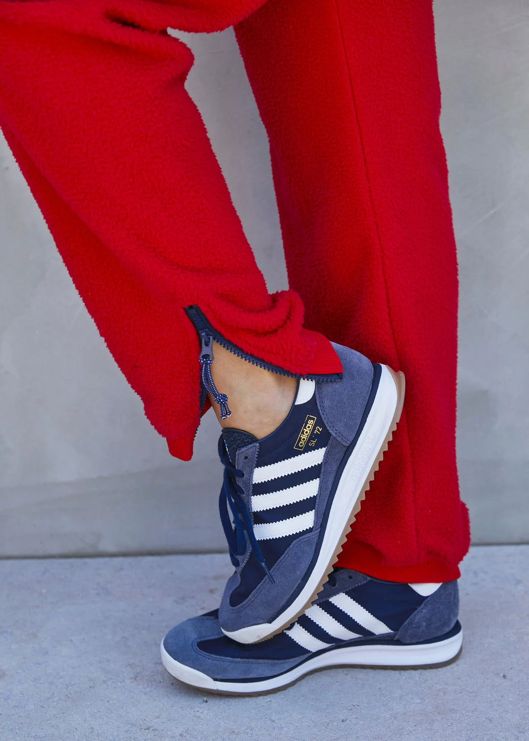 HAMMILL & CO Womens 1974 Polar Pant in Red, WOMENS TRACK PANTS, CAT HAMMILL, Elwood 101