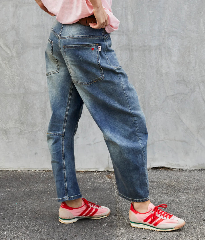 HAMMILL & CO Womens 74 Retro Stretch Carpenter Jean in Stretch Denim, WOMENS DENIM, CAT HAMMILL, Elwood 101