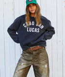HAMMILL & CO Womens Faded Black Cabo Sweat, WOMENS KNITS & SWEATERS, CAT HAMMILL, Elwood 101
