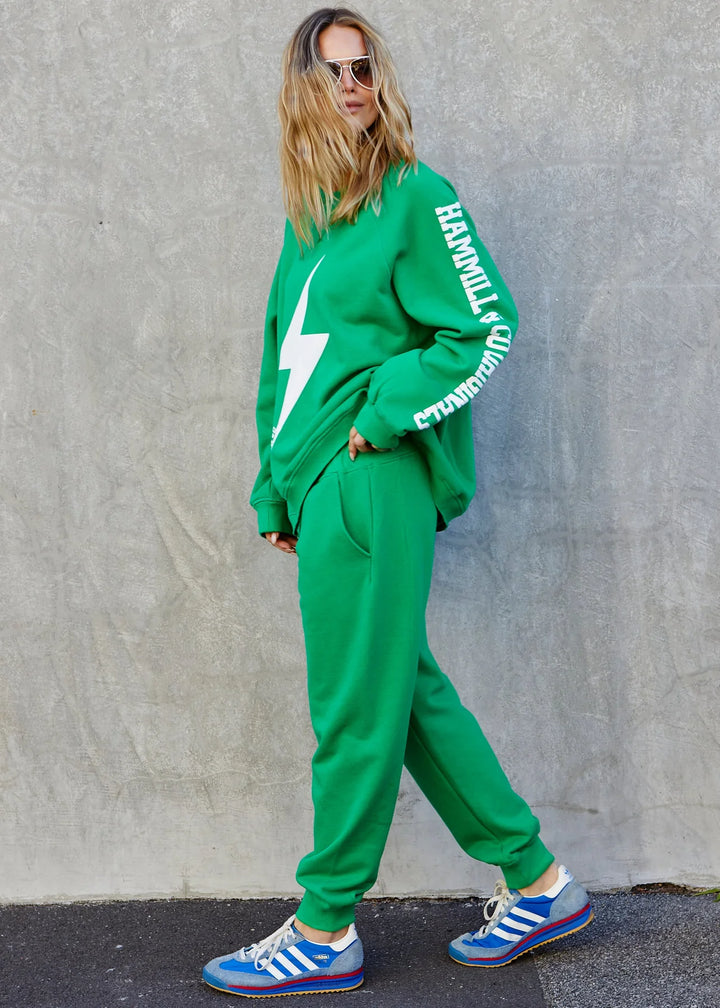 HAMMILL & CO Womens Originals Sweat in Green