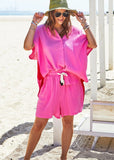 HAMMILL & CO Womens Resort Beach Short - Pink, WOMENS SHORTS, CAT HAMMILL, Elwood 101
