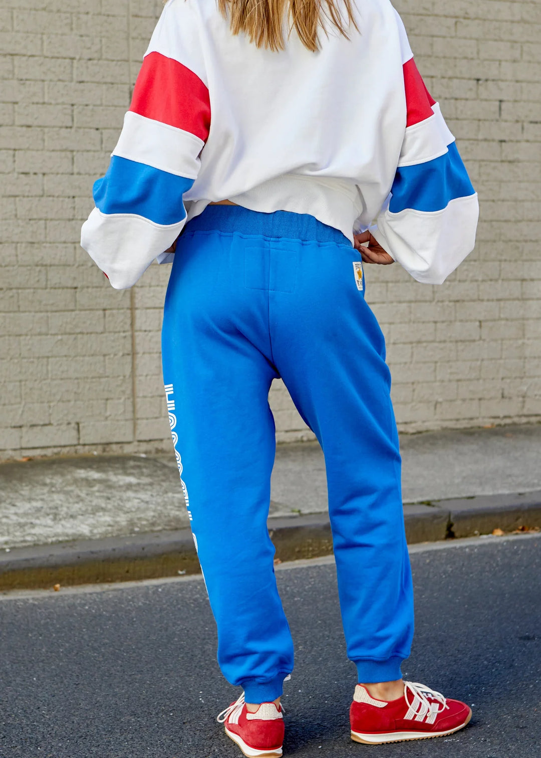 HAMMILL & CO Womens Royal Blue Love Track Pant, WOMENS TRACK PANTS, CAT HAMMILL, Elwood 101