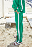 HAMMILL & CO Womens Sun Towelling Pant - Green, WOMENS TRACK PANTS, CAT HAMMILL, Elwood 101