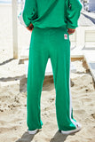 HAMMILL & CO Womens Sun Towelling Pant - Green, WOMENS TRACK PANTS, CAT HAMMILL, Elwood 101
