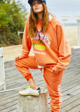 HAMMILL & CO Womens Vintage Back Beach Sweat - Faded Orange, WOMENS KNITS & SWEATERS, CAT HAMMILL, Elwood 101