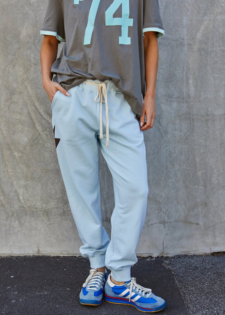 HAMMILL & CO Womens Vintage Western Track Pant in Powder Blue, WOMENS TRACK PANTS, CAT HAMMILL, Elwood 101