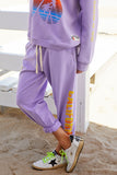 HAMMILL & Co Womens California Track Pants - Pastel Lavender, WOMENS TRACK PANTS, CAT HAMMILL, Elwood 101