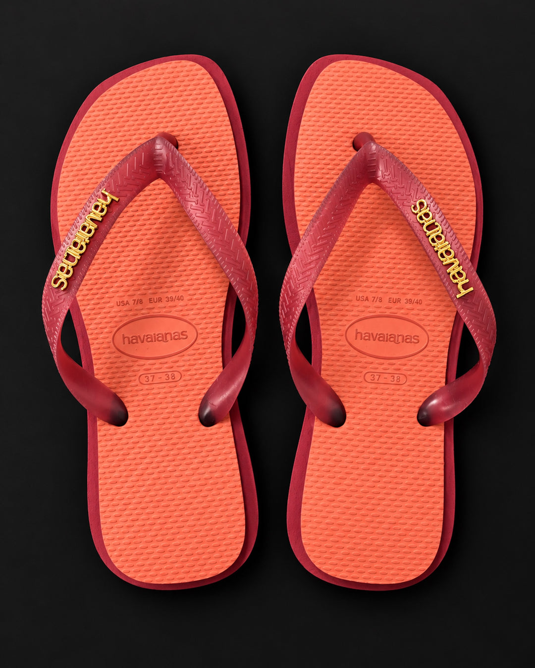 HAVAIANAS Womens Top Square Fusion Thongs in Amaranth/Canyon Clay, WOMENS SHOES, HAVAIANAS, Elwood 101