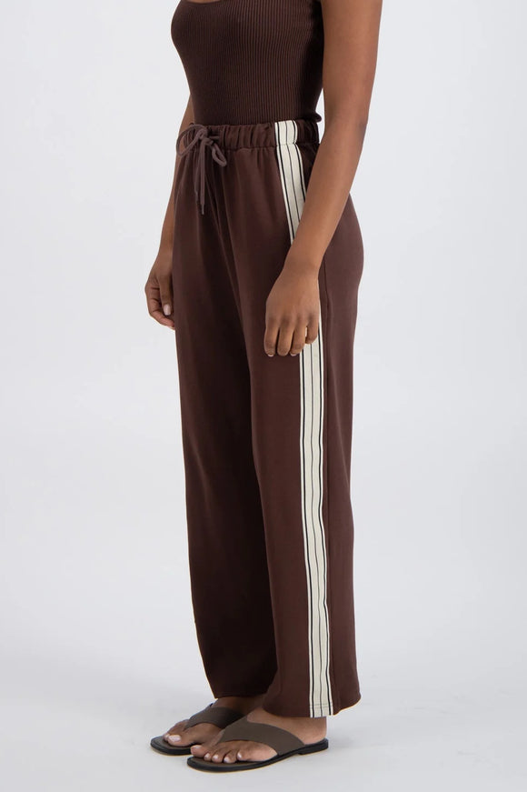 JASMINE ALEXA Womens Panarea Trackpant Brown