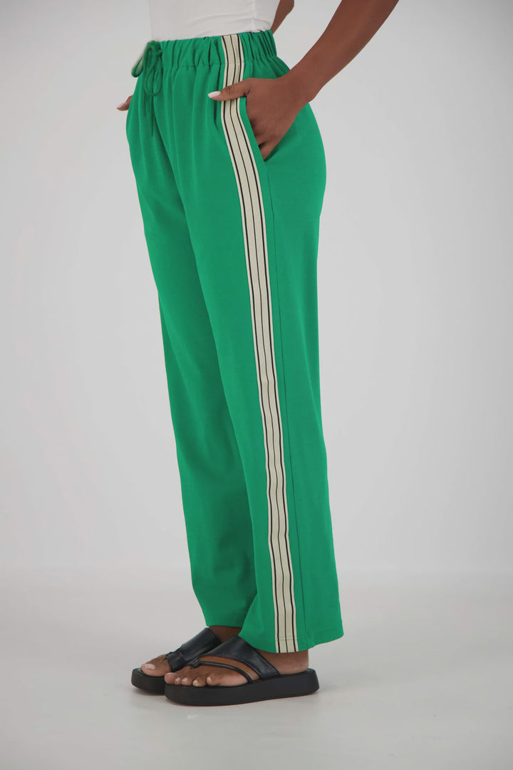 JASMINE ALEXA Panarea Trackpant in Green, WOMENS TRACK PANTS, JASMINE ALEXA, Elwood 101